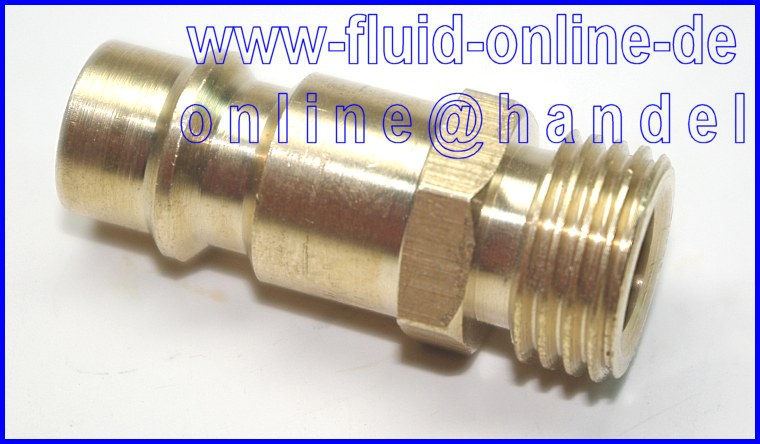Druckluft Nippel Messing