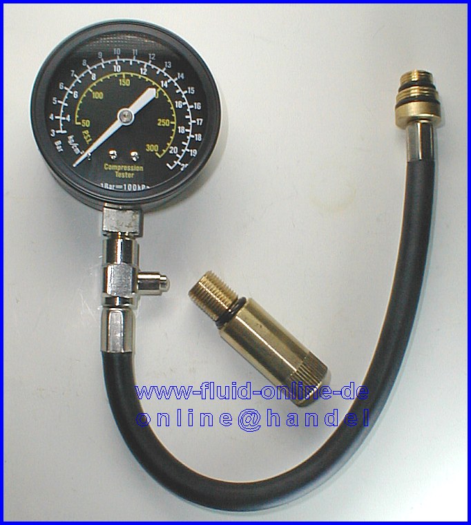 Produktbild von Druckverlusttester Kfz KEESUNG Kompressionstester 40Bar 600PSI, Kompressionsprüfer Für Kompressionstester Diesel