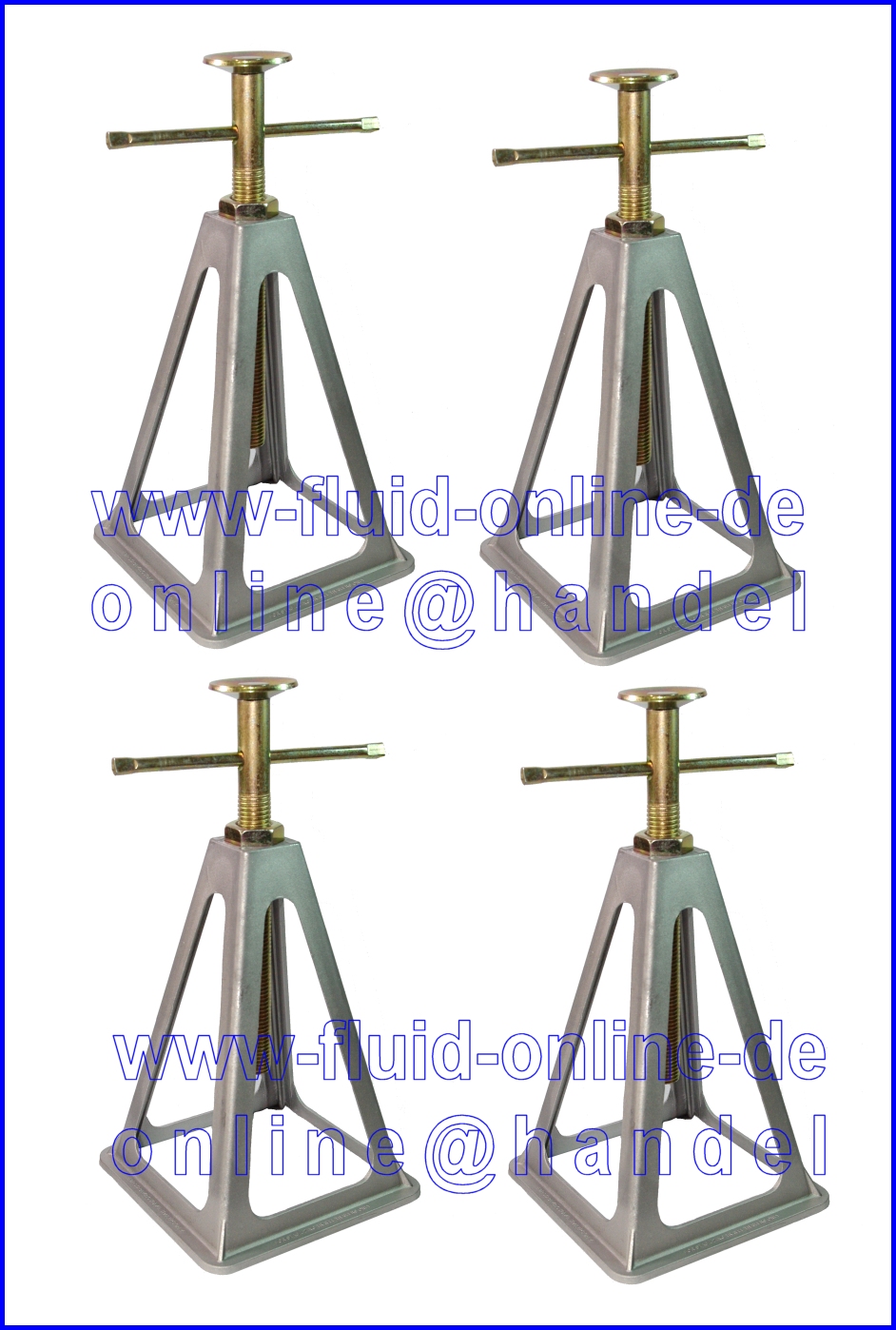 Aluminium Stütze 4 Stück