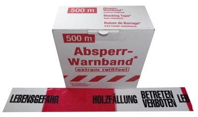 Fluid Gelber 10028 Absperrband Holzfällung
