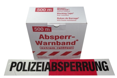 Fluid gelber 10030 Absperrband Polizeiabsperrung 500 Meter
