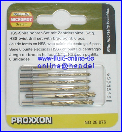 PROXXON Bohrersatz 28876