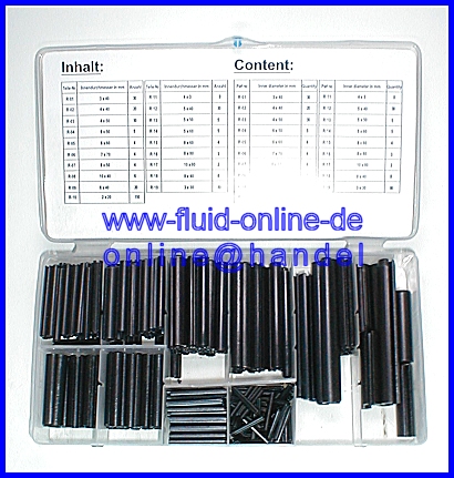 Sortiment Hohlsplinte