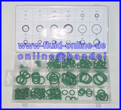 O-Ring Satz 225 teilig HNBR