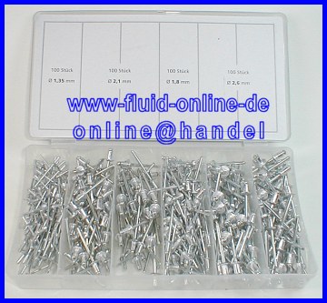 Sortiment Poppnieten