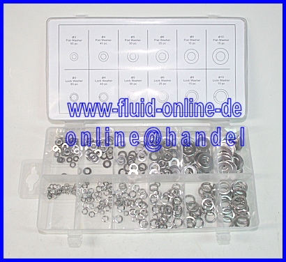 Unterlegscheiben Sortiment